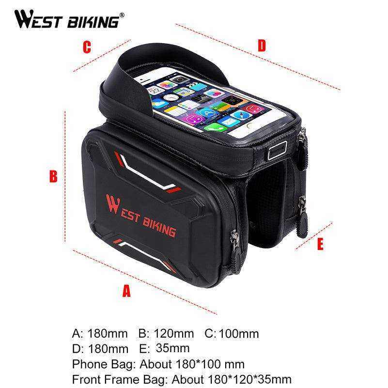 waterproof bike front bag Cycling equipment summer  and rainproof tool