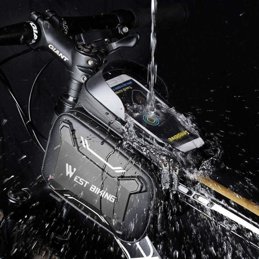 waterproof bike front bag Cycling equipment summer  and rainproof tool
