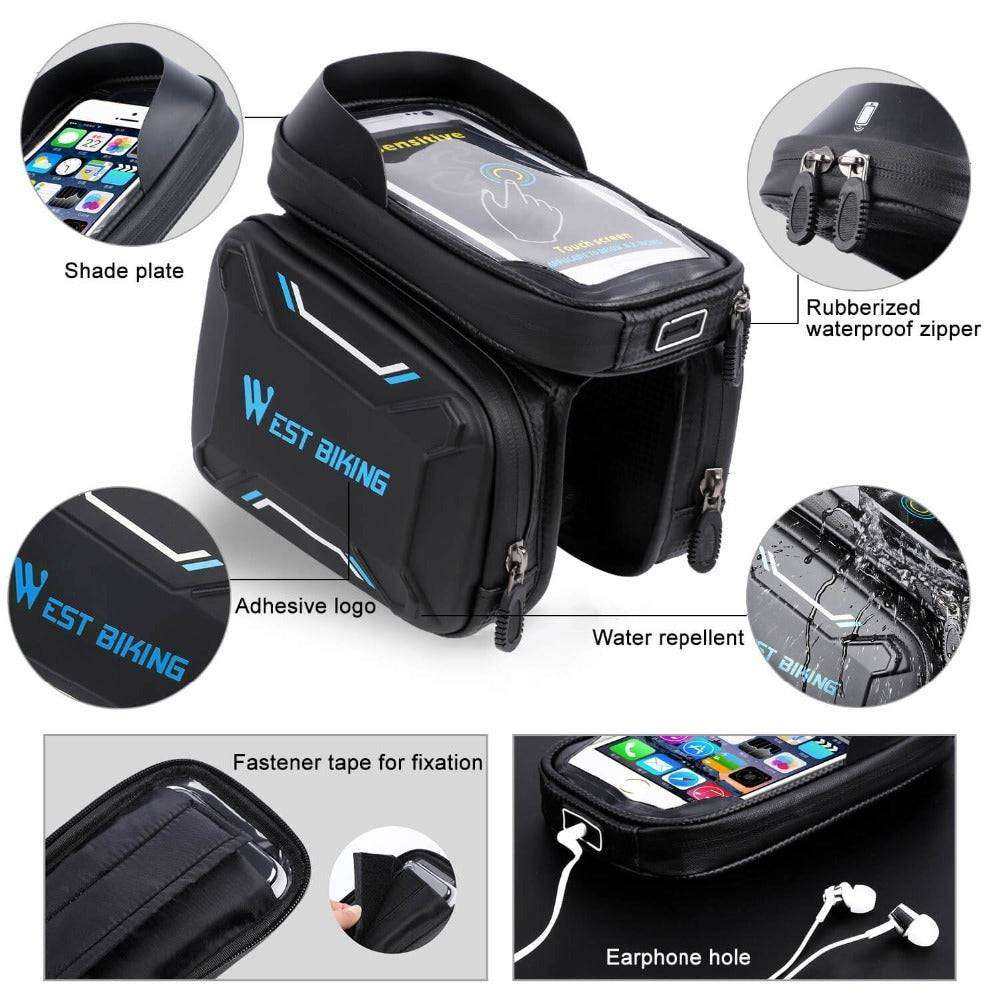 waterproof bike front bag Cycling equipment summer  and rainproof tool
